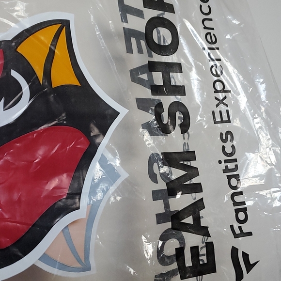 Az Cardinal's Clear Bag Tote nwot - Picture 3 of 4